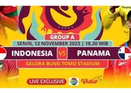 Link Legal Nonton dan Live Streaming Indonesia vs Panama di Piala Dunia U17, Senin 13 November 2023, Akses di Sini