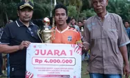 Desa Kedai Juara Bola Kaki HUT RI di Manggeng, Lhok Puntoy Kalah Akibat Pinalti diawal Laga