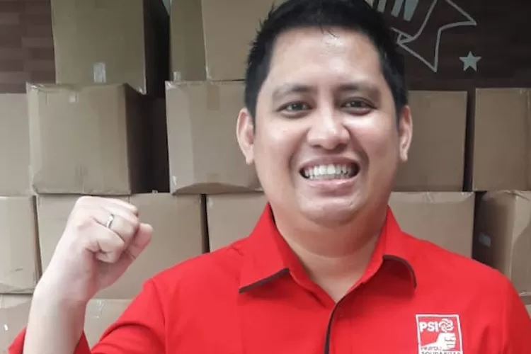 Ketua DPC PSI Pancoranmas, Martin Jonathan (Radar Depok)