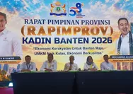 Rapimprov Kadin Banten 2026 Dorong UMKM Naik Kelas, Akses Pasar dan Pembiayaan Jadi Sorotan