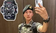 Intip Saat Anggota BTS J-Hope Jalani Wajib Militer dengan Mengenakan Jam Tangan G-Shock Mudmaster GWG-2000
