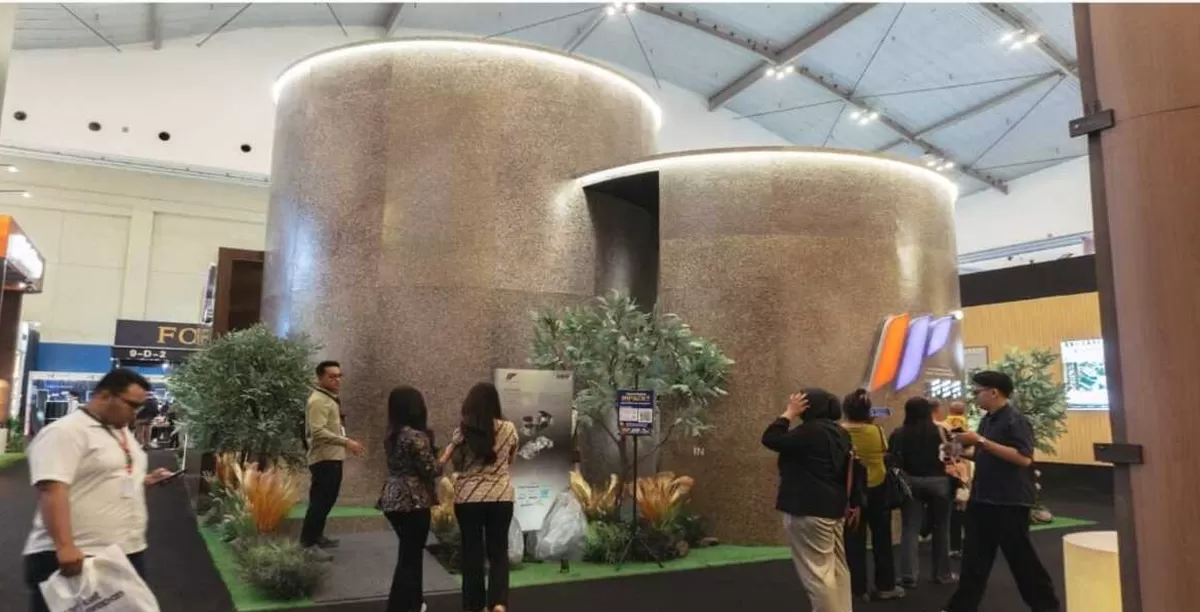 Impack Pratama hadirkan material bangunan bernilai tambah dalam IndoBuildTech Expo 2026. (Dok. Promedia Group)