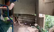 Hujan 2 Hari dan Tanah Labil, Dapur dan Kamar Mandi Rumah di Limbangan Longsor