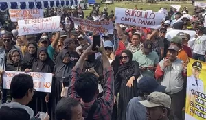 Ribuan Warga Sukolilo Kompak Dukung Sudewo, Minta Tetap Jadi Bupati Pati