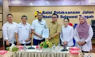 Percepat Perbaikan Jalan Nasional dan Daerah Yang Rusak di Morowali Utara, Bupati Delis Temui BPJN Sulteng