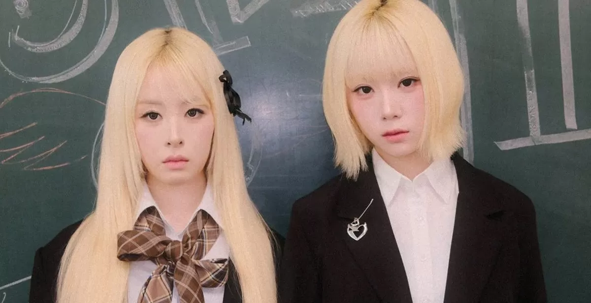 Duo girl band rock asal Korea Selatan,  Angel Noise Haena dan Kepi.
