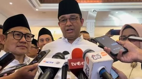 Cak Imin dan Anies Baswedan. Foto: Detik.com