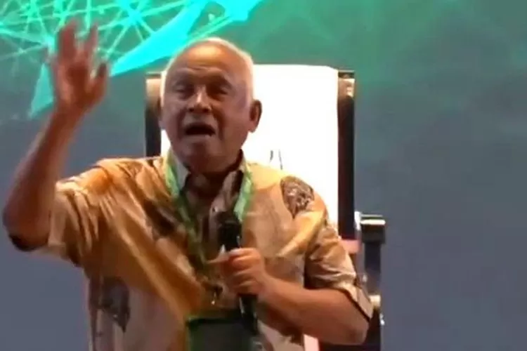 Taufiqurrahman Ruki saat berbicara di sebuah seminar (Tangkapan layar Youtube modato)