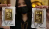 Harga Emas Antam Turun Rp4.000 Dibanderol Rp1.124.000 Per Gram di Perdagangan Kamis (25/1/2024)