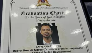 Raffi Ahmad Diganjar Gelar Doktor Honoris Causa, Ini Persyaratan untuk Peroleh Titel Kehormatan Ini