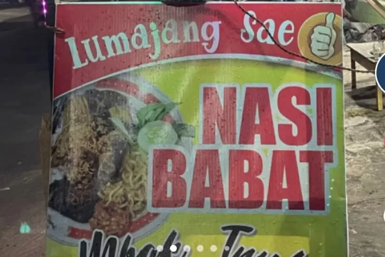 Astagaa Kuliner Lumajang Nasi Babat Empuk Bikin Nagih Dan Sambal Pedas