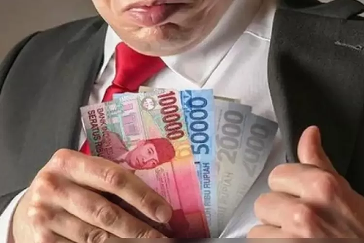 Ilustrasi koruptor (IST)