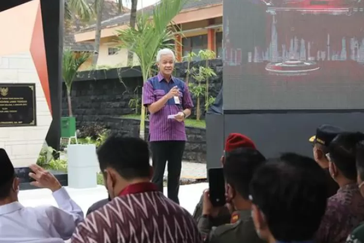 Diresmikan Ganjar Pranowo Jateng Jadi Provinsi Pertama Yang Punya