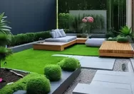 Cocok Buat Keluarga Urban! 12 Ide Kreatif Taman Rumah Minimalis dengan Halaman Luas