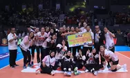 Dikalahkan Popsivo, Jakarta BIN Tetap Juara Putaran 2 PLN Mobile Proliga 2024