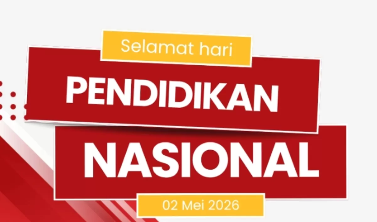Ilustrasi sejarah Hari Pendidikan Nasional (Twibbonize.com/Istih)