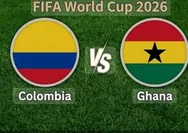 Link Live Streaming Kolombia vs Ghana di Babak 32 Besar Piala Dunia 2026, Tayang Sabtu Pagi