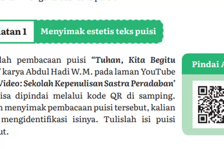 Kunci Jawaban Bahasa Indonesia Kurikulum Merdeka Kelas 11 SMA/MA ...