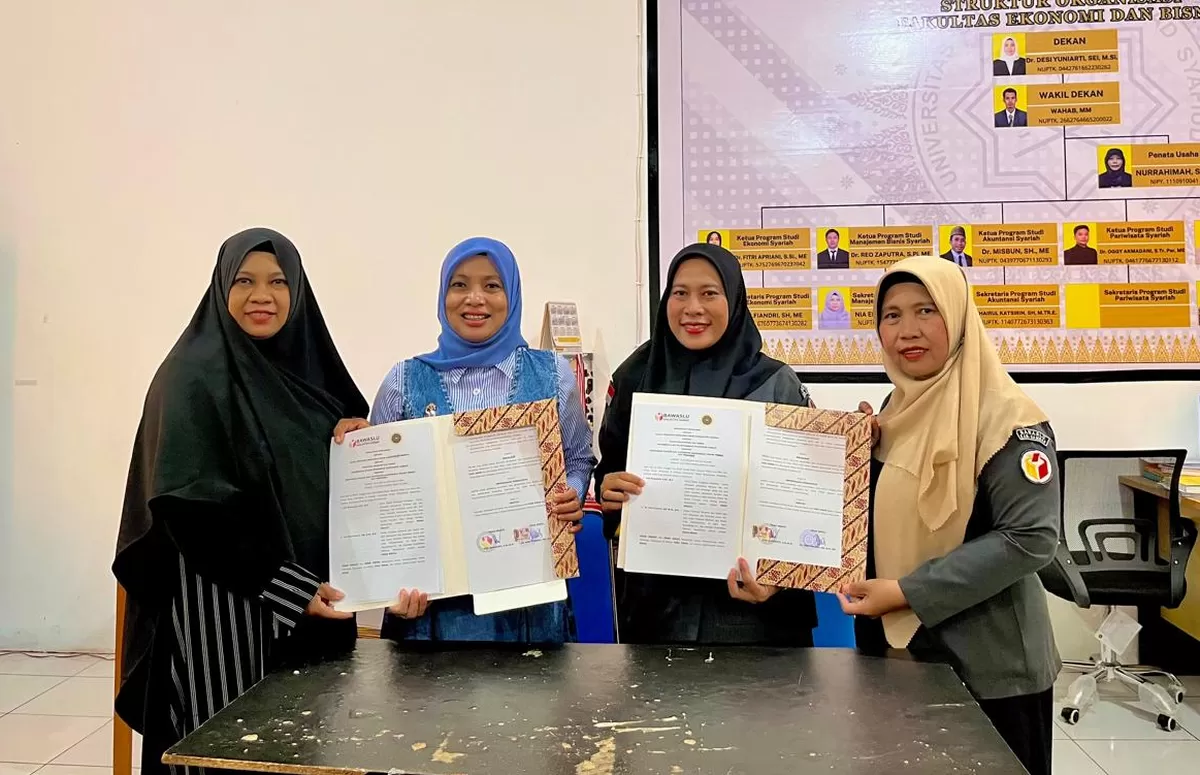 Perjanjian Kerja Sama Bawaslu Sambas dan FEB Unissas (Yokalbar )