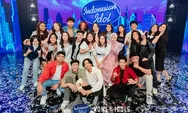 Daftar 23 Peserta Lolos ke Babak Live Showcase Indonesian Idol XIII, Dukung Favoritmu!