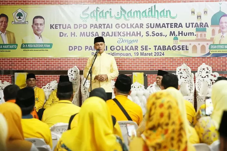 Ketua DPD Partai Golkar Sumut Musa Rajeckshah