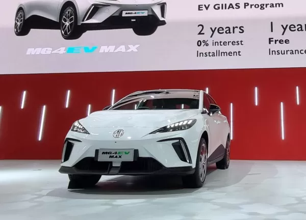 MG 4 EV hadir di GIIAS 2025.