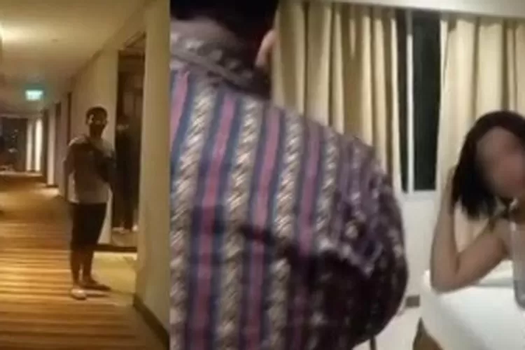 Viral Video Suami Di Jambi Gerebek Istri Sedang Selingkuh Berduaan Dengan Pria Lain Di Hotel
