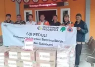 PT.SBI Narogong Bogor Peduli Sesama, Bantu Korban Banjir Bandang di Sukabumi