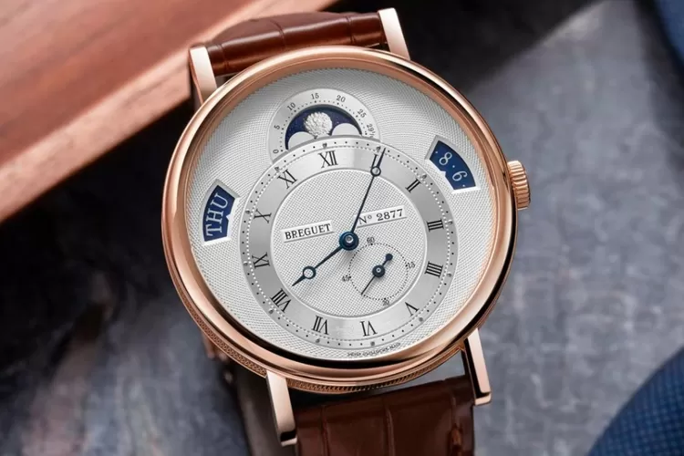 Koleksi Jam Tangan BREGUET CLASSIQUE CALENDAR 7337 Yang Eksotis