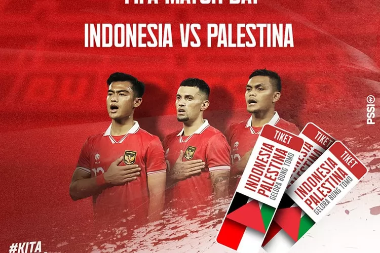 Jadwal Timnas Indonesia Vs Palestina 2023 Mulai Jam Berapa Live Di