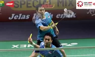 Dapat Perlawanan Sengit dari Peringkat Pertama Dunia, Ahsan/Hendra Terhenti di 16 Besar Indonesia Open 2024