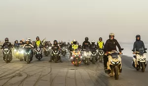 Solid dan Kompak, ADV Riders Bandung Gelar Sunmori ke Karang Potong Cianjur