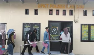 Puluhan Korban Dugaan Investasi Bodong Kripto AMG Phanteon Lapor ke Polres Baubau