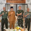 Wako Hendri Septa  Sambut Hangat Kunjungan Dirdiklat Pusterad Brigjen TNI FX Giyono 