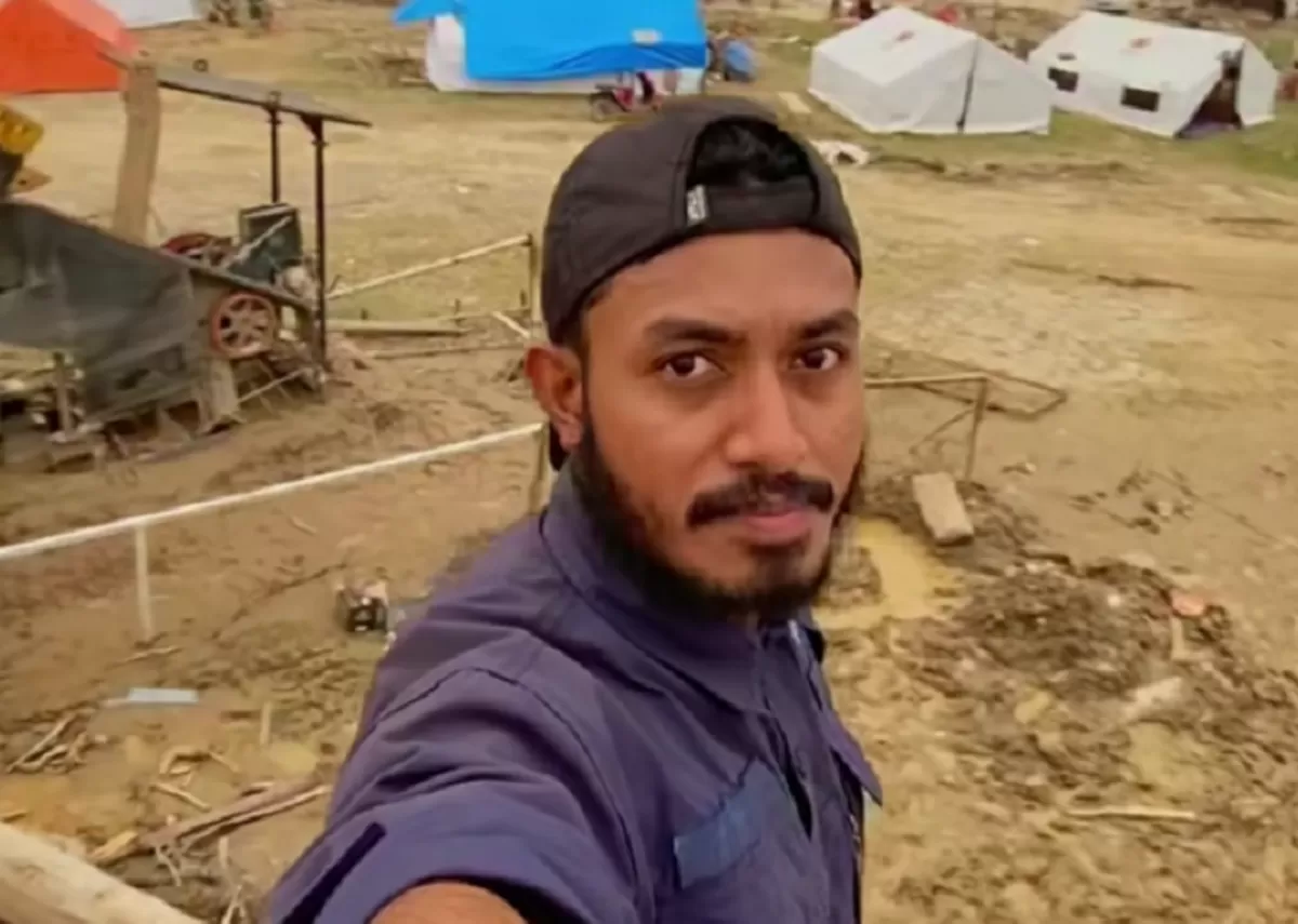 Relawan Fahri Ibrochim membagikan kisah inspiratif salah satu warga Aceh Tamiang. (Instagram/fahriibrochim)