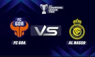 Prediksi FC Goa vs Al Nassr AFC Champions League Two Rabu 22 Oktober 2025 Jam 20.45 WIB