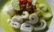 Resep Makanan Burgo Khas Palembang, Tepung beras Berkuah Santan