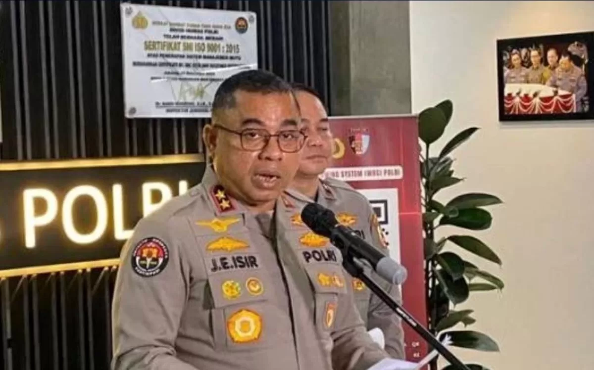 Kepala Divisi Humas Polri, Irjen Pol. Johnny Eddizon Isir.