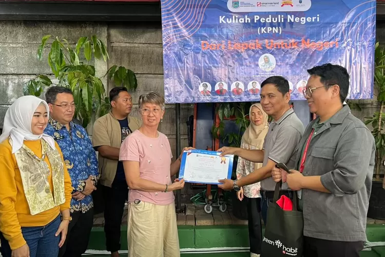 Sinar Mas Land dan FIKOM Universitas Mercu Buana Berikan Pelatihan dan Apresiasi untuk Pedagang Pasar Modern BSD City   