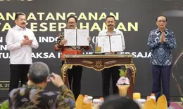 Persaja-IKAHI Tekan MoU Perkuat Kapasitas SDM Penegak Hukum