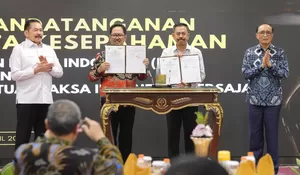 Persaja-IKAHI Tekan MoU Perkuat Kapasitas SDM Penegak Hukum
