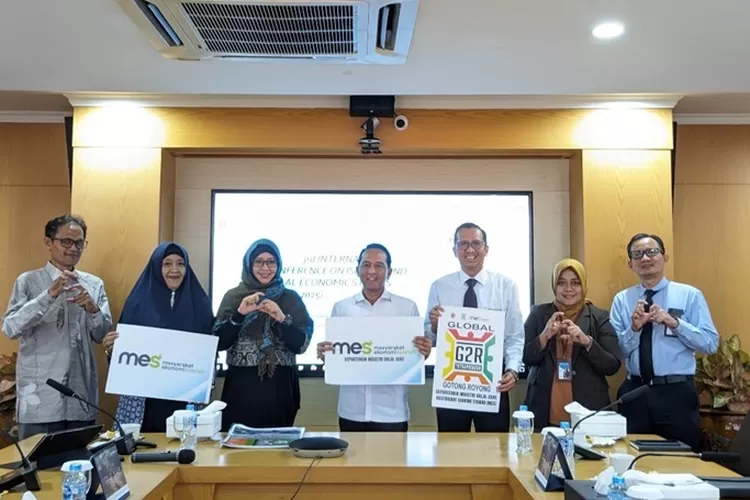 Jajaran MES DIY menggelar silaturahmi dengan Bank BPD DIY Syariah dalam rangka memperkuat ekosistem ekonomi syariah dan menyukseskan agenda Road to 3rd to ICIHES 2025.  (Foto: Dok. Istimewa)