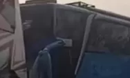 Diduga Gegara 'Telolet', Rombongan Bus Pariwisata Anyer Alami Laka Beruntun di Tol Tangerang-Merak