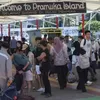 Libur Lebaran, Kawasan Wisata Kepulauan Seribu Dipadati Wisatawan