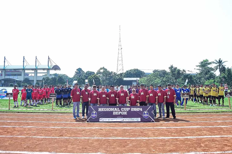 Pelaksanaan event Regional Cup 2024, GOR Ciracas, Jakarta Timur, Minggu (15/9). (DOK JNE)