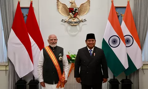 Ini Daftarnya ! Prabowo dan PM Narendra Modi Sepakati Penguatan Kemitraan Strategis Komprehensif, Sentuh Sejumlah Sektor Strategis Indonesia-India