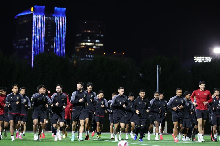 Timnas Indonesia Siap Adu Taktik Lawan Iran di Qatar Jelang Piala Asia 