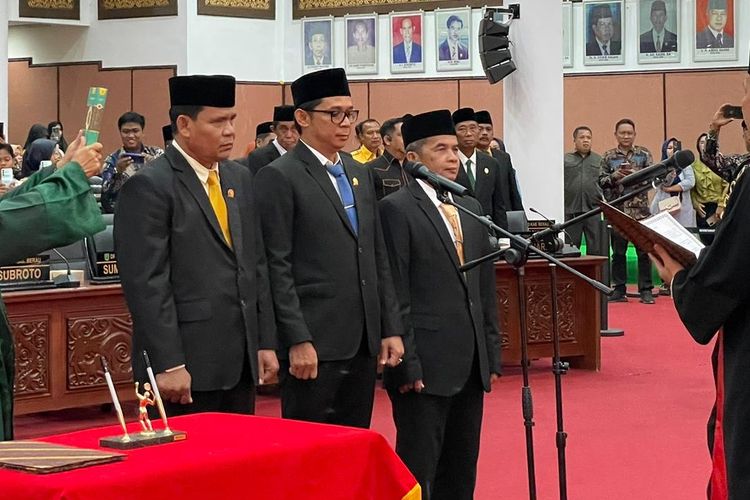 Sudah Sah, Ini Nama-Nama Pimpinan DPRD Berau Definitif