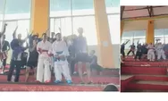 Semangat Kebersamaan Suporter Jaguar Karate Club, Raih Suporter Terheboh di Ajang UBH Open Karate Championship