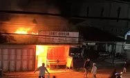 Main Kembang Api, Dua Ruko di Long Ikis Terbakar